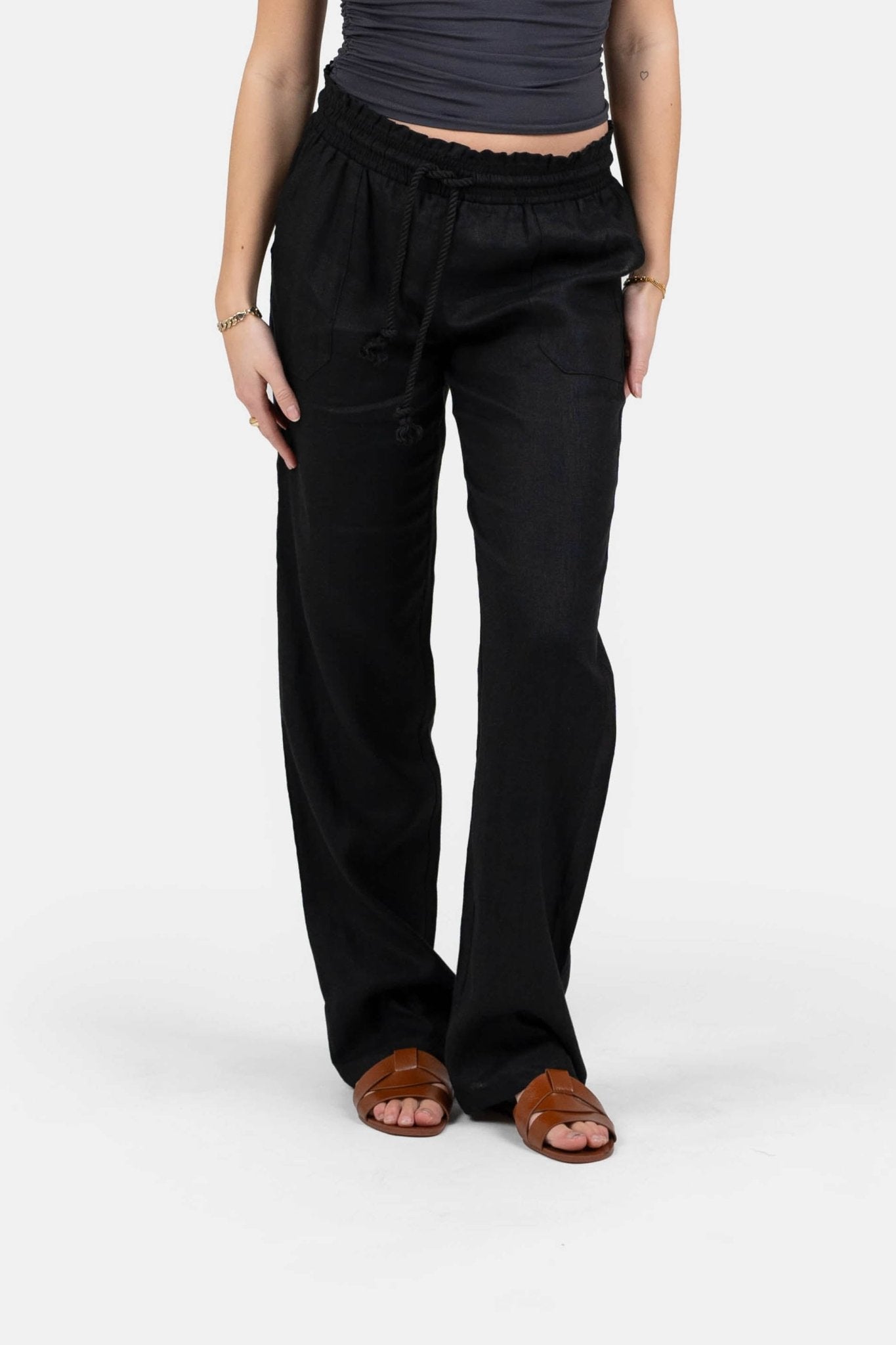 Hørbukser Lavtaljede Sort | Skagen-clothing.dk